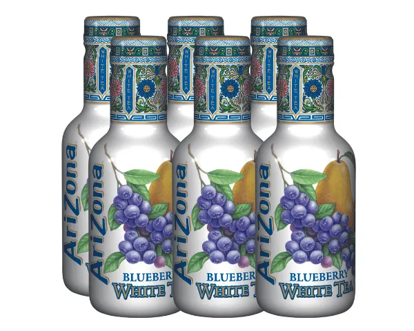 Arizona blueberry white tea pet (6x 50cl)