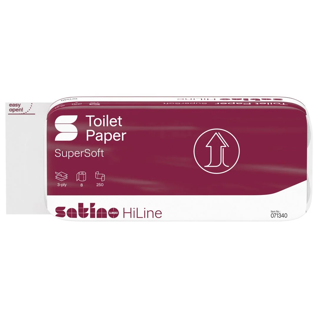 Satino prestige toilet paper 3-ply (64x 250 sheets) - Image 2