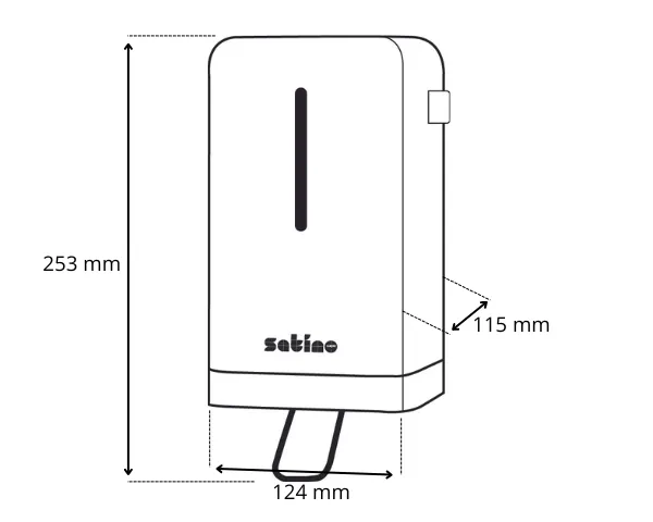 Satino SF2 Soap Dispenser Mini - Image 2
