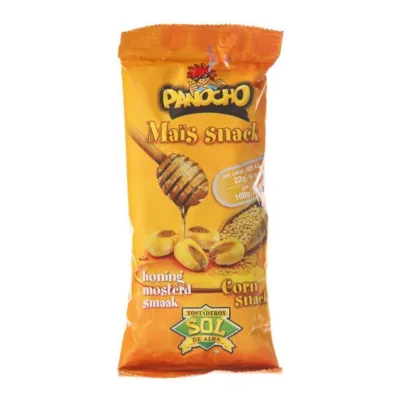 Panacho Maïs Snack Honey Mustard Zakje (50x 26gr)