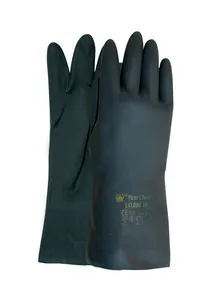 M-safe First Choice neopreen handschoenen zwart vlokgevoerd (maat 10 / XL)