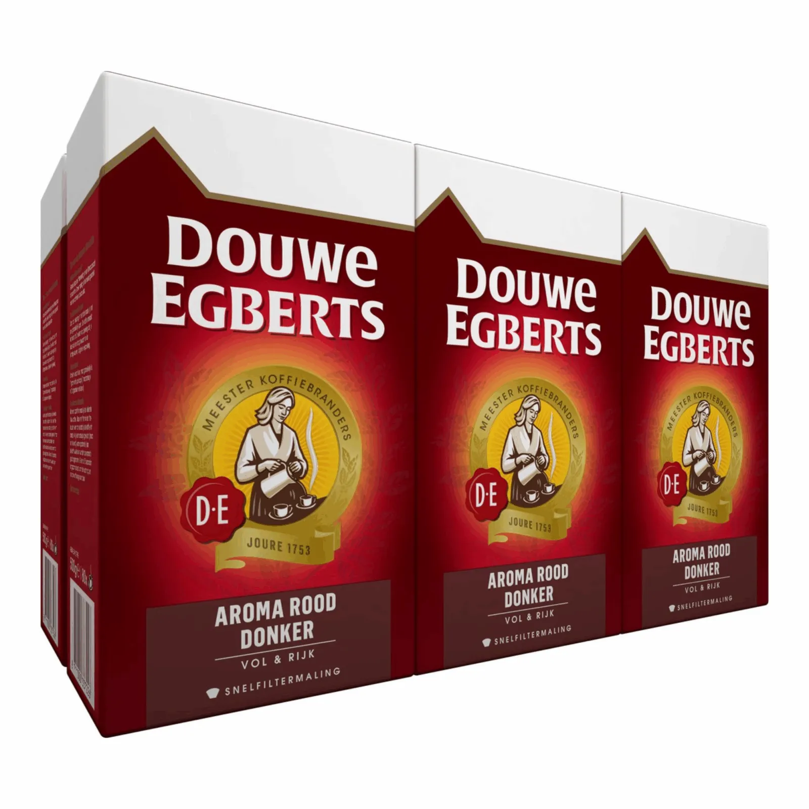 Douwe Egberts Aroma Rood Snelfilter (6x 500gr)