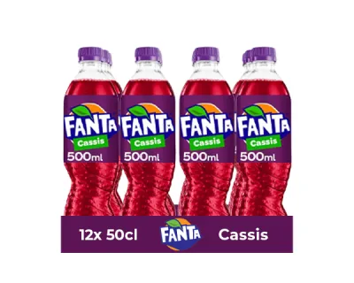 Fanta cassis pet (12x 50cl)