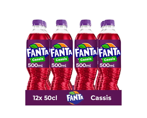 Fanta cassis pet (12x 50cl)