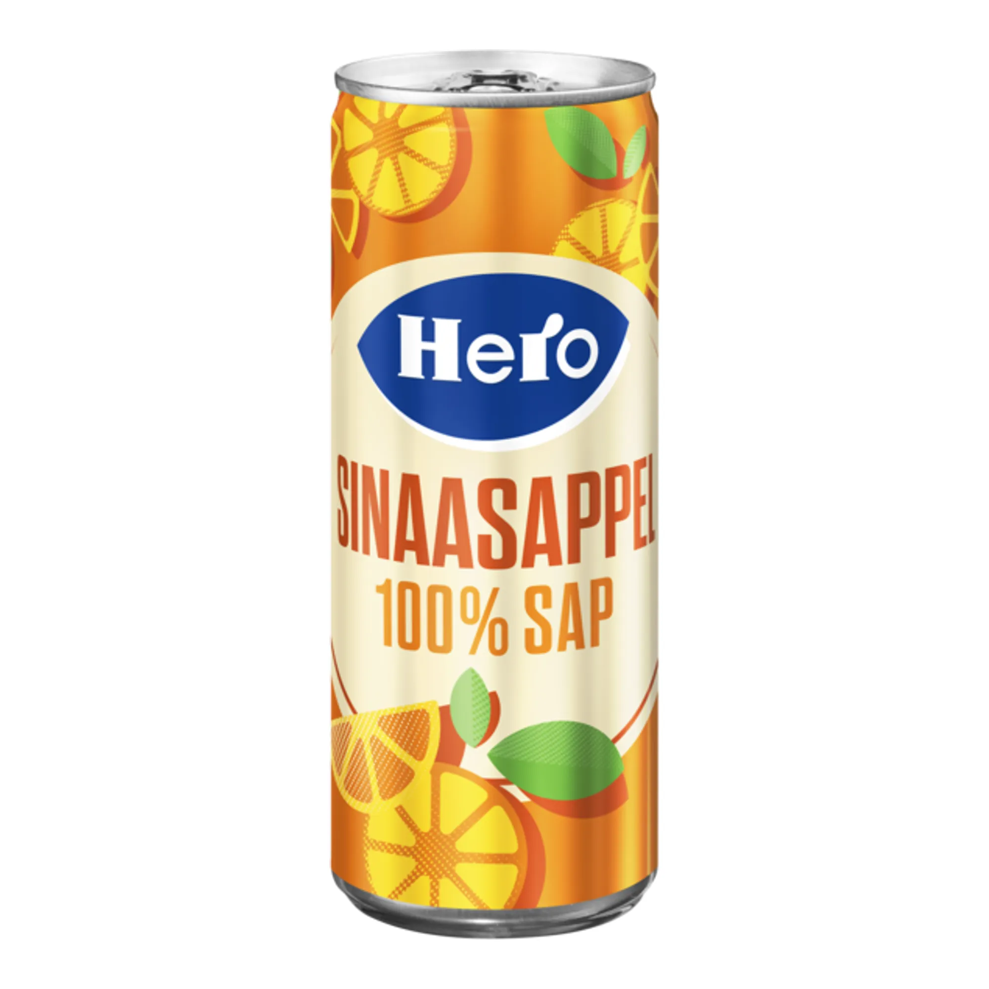Hero small sinaasappelsap blik (24x 25cl)