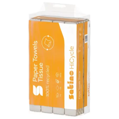 Satino PT2 Handdoekenpapier 2-laags 20.6×24 cm (3750 stuks)