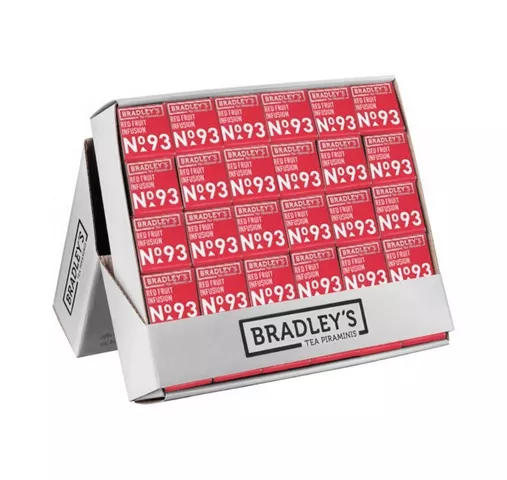 Bradley’s Piramini Red Fruit Infusion Thee NO.93 (30 stuks)