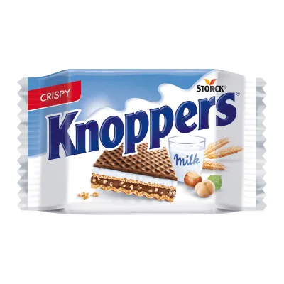 Knoppers koek chocola (24x 25gr)