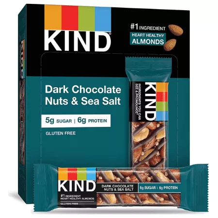 Be-kind Single Dark Chocolate Nuts & Seasalt (12x40gr)