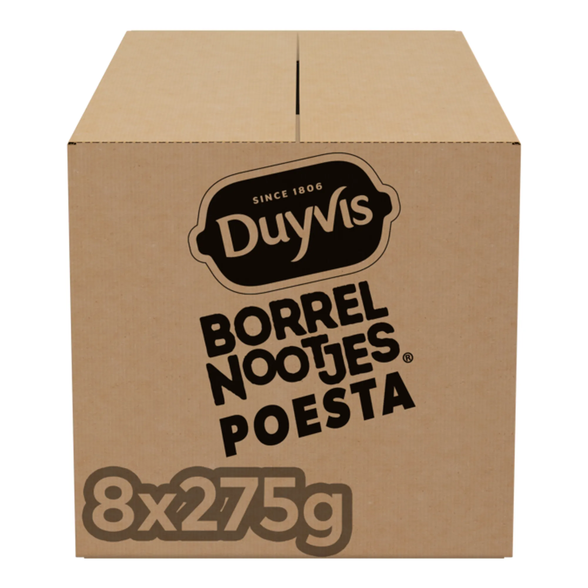 Duyvis Borrelnootjes Poesta (8x 275gr)