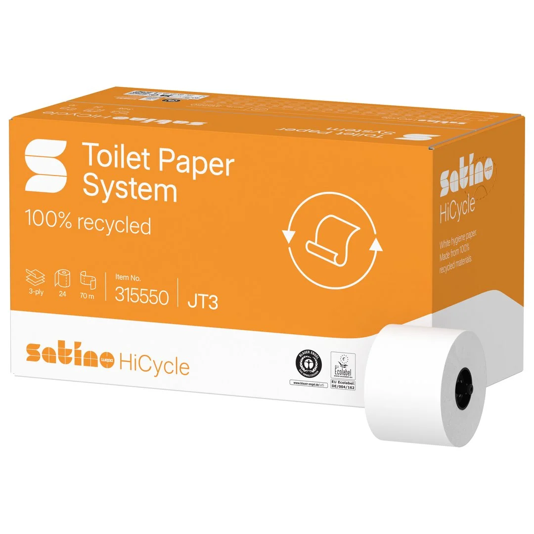 Satino Toiletpapier JT3 Systeemrol 3-laags (24x70m)