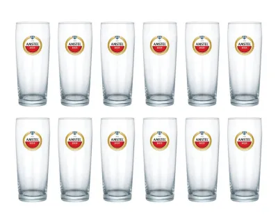 Amstel Bierglazen Stapelbaar (12x 22cl)