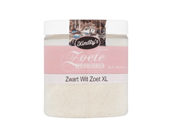 Kindly’s Zwart/Wit Zoet Jumbo Potje (12 stuks)