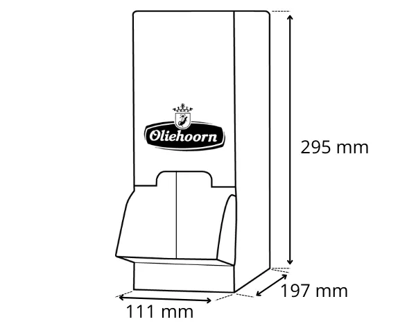 Oliehoorn Tomatenketchup Sachets (150x 15ml)
