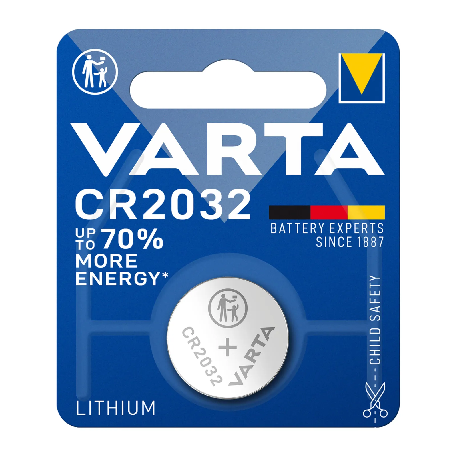 Varta CR2032 Lithium Knoopcel Batterij (10 stuks)