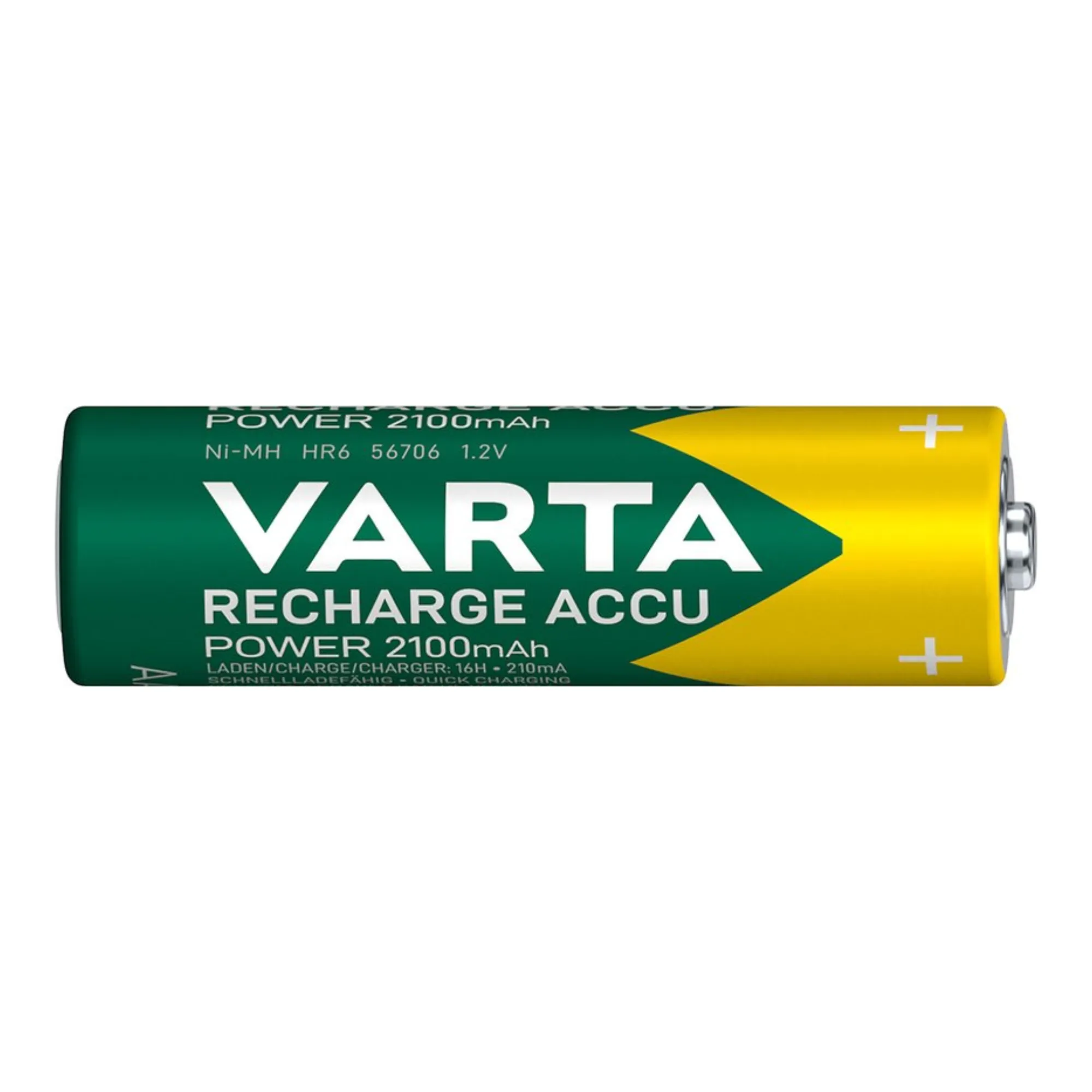 Varta Oplaadbare Batterijen HR6 2100mAh AA (4 stuks)