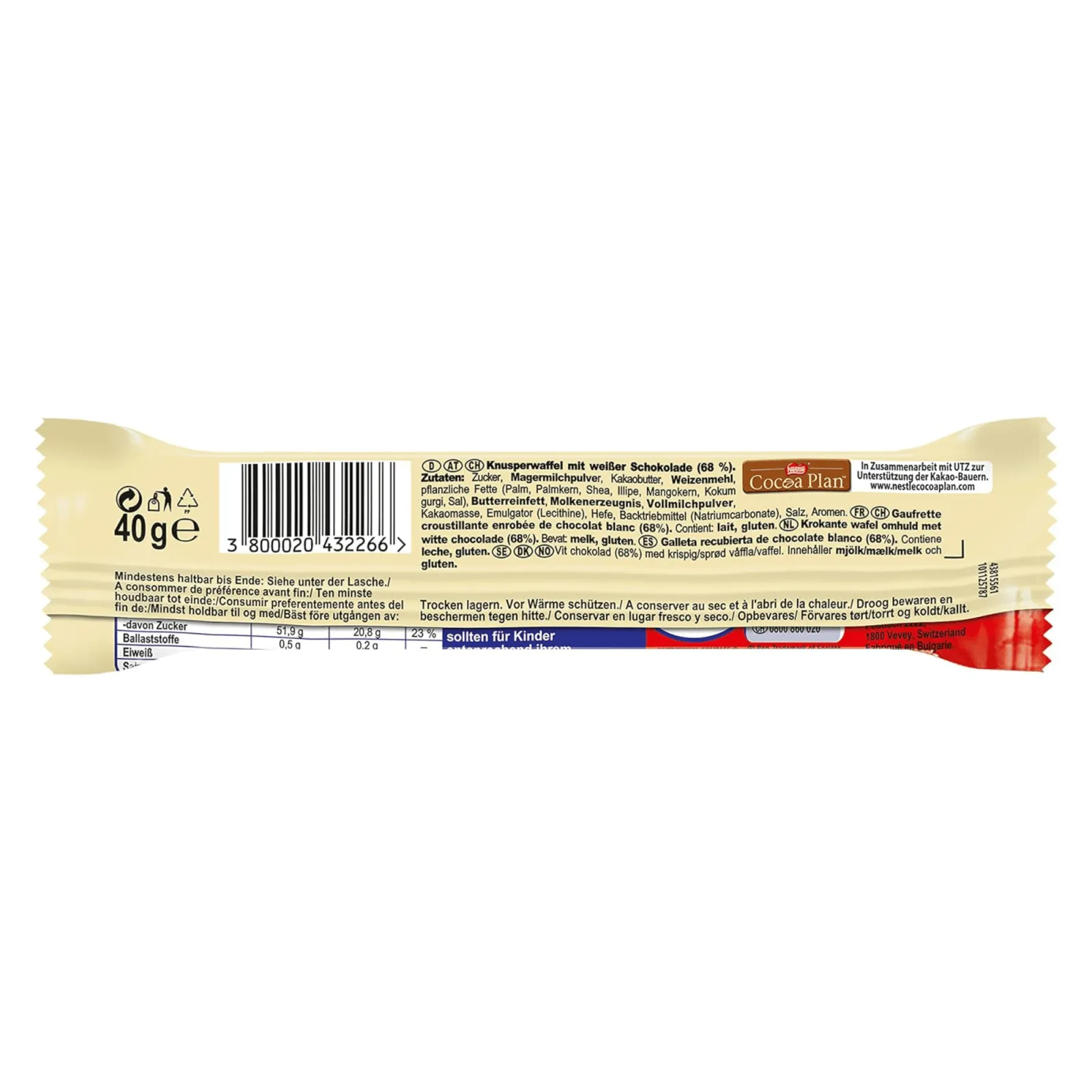 KitKat Chunky White Single (24 x 42gr)