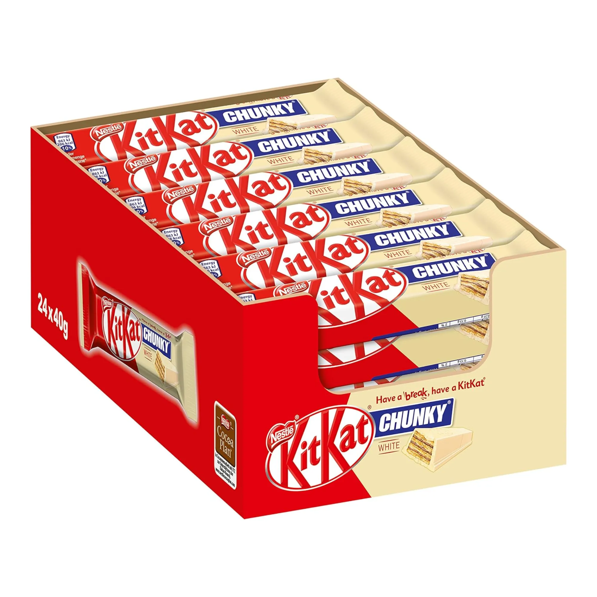 KitKat Chunky White Single (24 x 42gr)