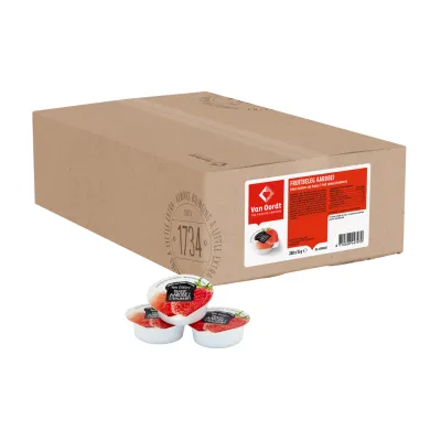 Jam Aardbei Cups (240x 15gr)
