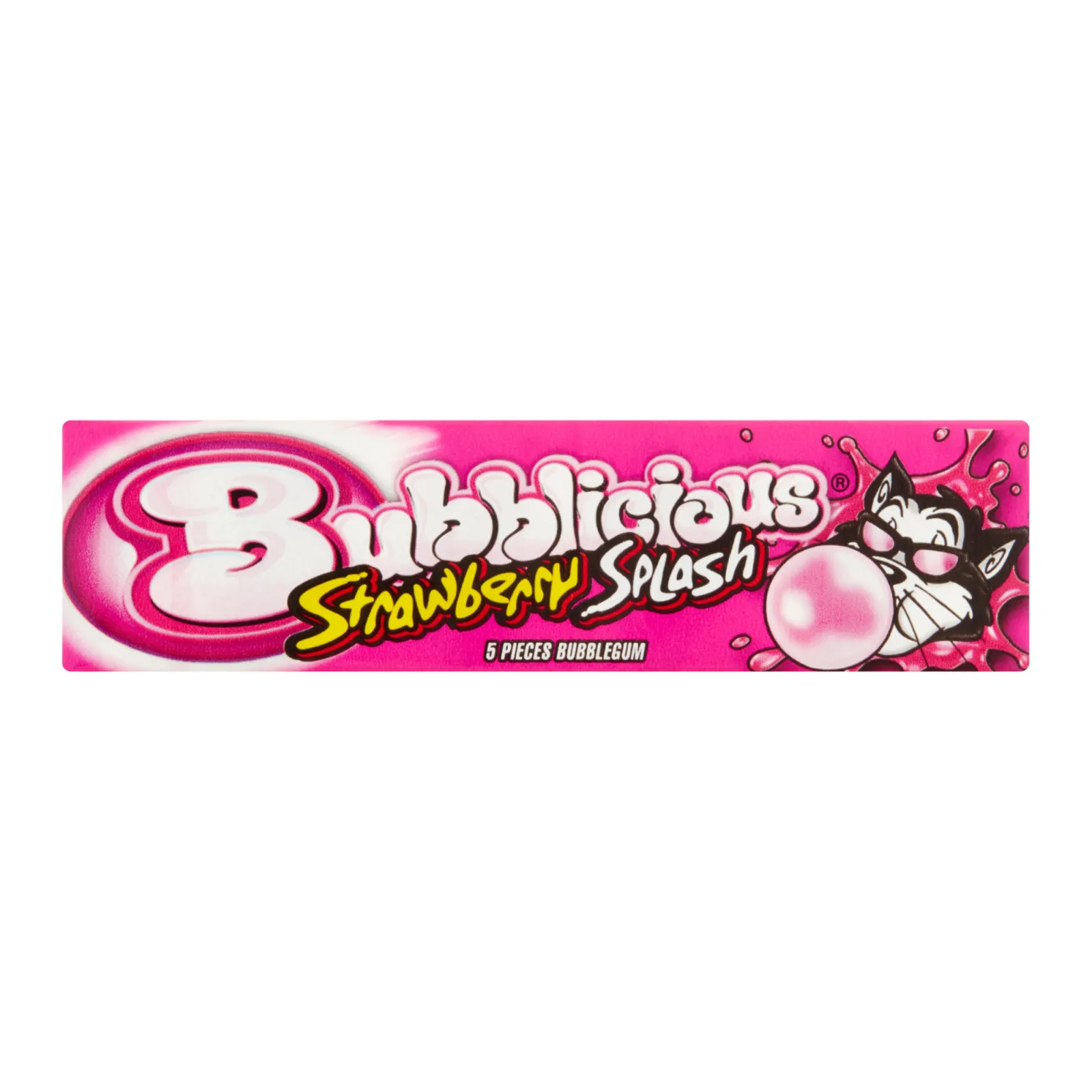 Bubblicious Aardbei Kauwgom (18 rollen)