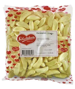 Schuttelaar Banaanschuim (4x 1kg)