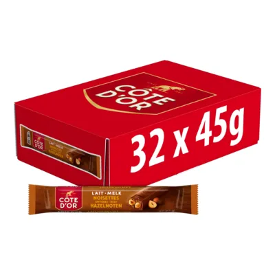 Cote D'or Reep Melk Hazelnoten (32x 45gr)