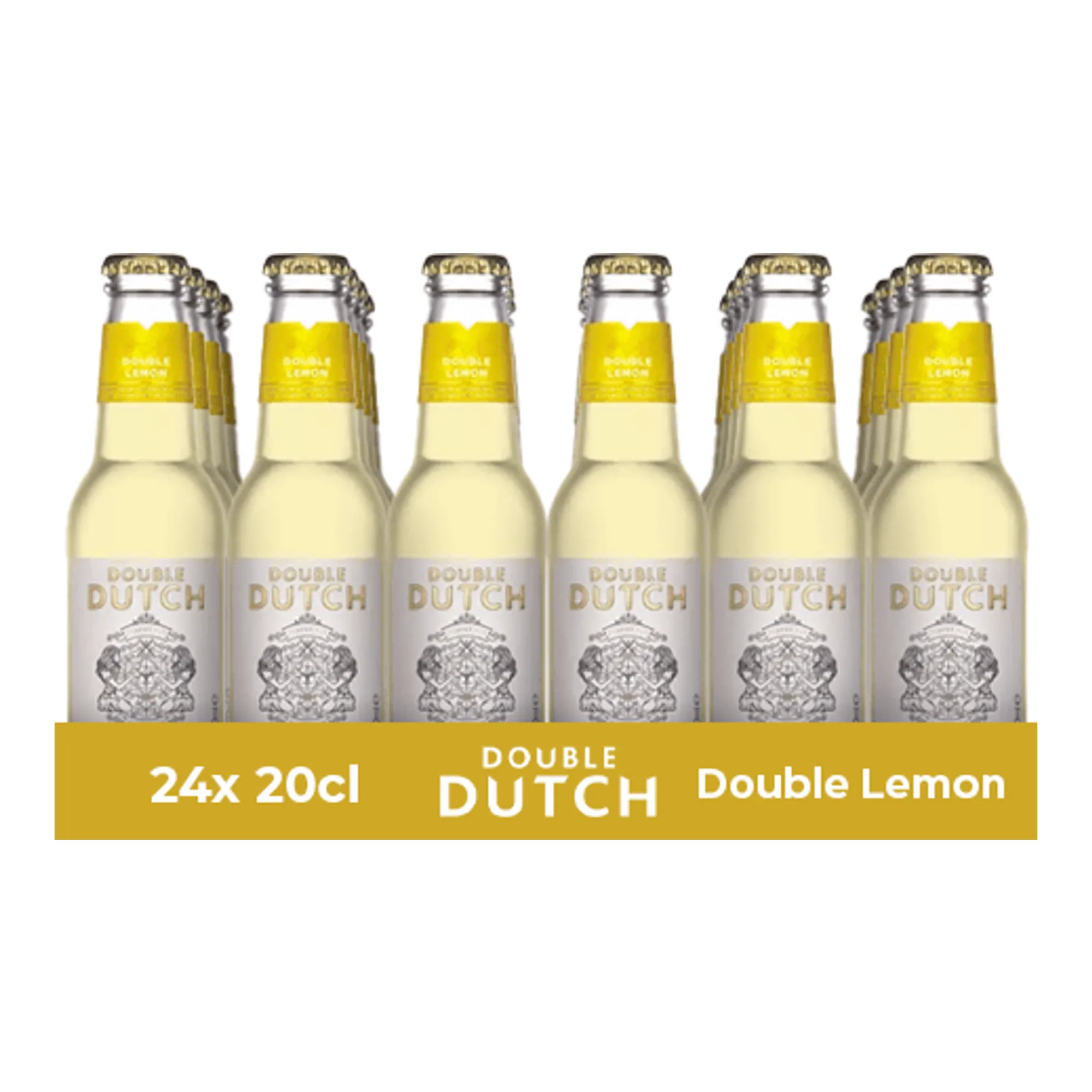 Double dutch double lemon flesje (24x 20cl)