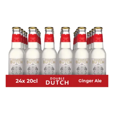Double dutch ginger ale flesje (24x 20cl)