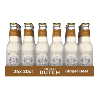 Double dutch ginger beer flesje (24x 20cl)