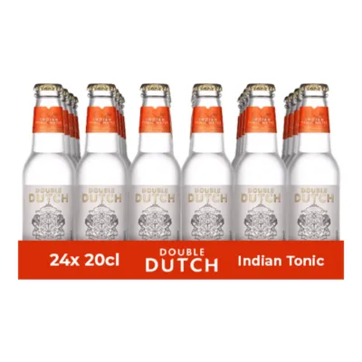 Double dutch indian tonic water flesje (24x 20cl)