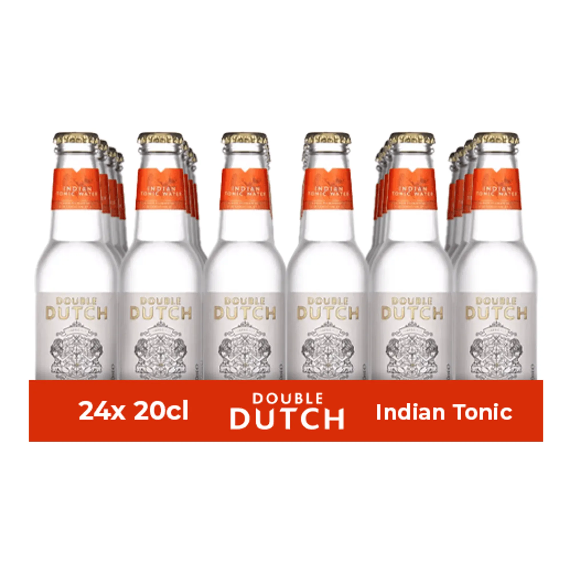 Double dutch indian tonic water flesje (24x 20cl)