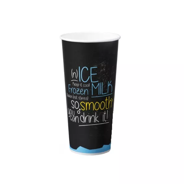 Milkshakebeker karton ice is nice (50x 500ml)