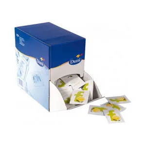 Duni Verfrissingsdoekjes Lemon (250 stuks)
