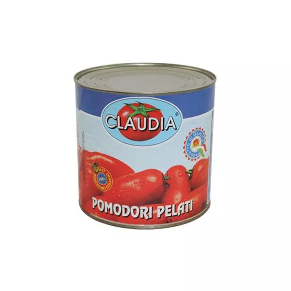 Claudia gepelde tomaten italiaans (2500ml)