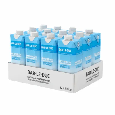 Bar-Le-Duc Natuurlijk Mineraalwater Koolzuurvrij (12x 50cl)