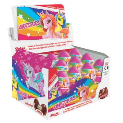 Surprise Ei Chocolade Unicorn doos voorkant