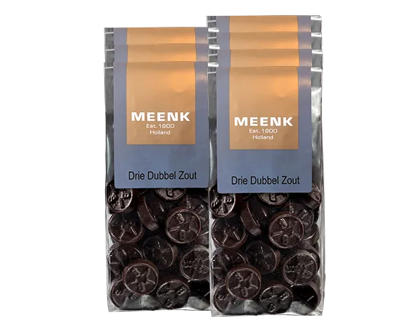 Meenk Driedubbel Zout (7x 180gr)