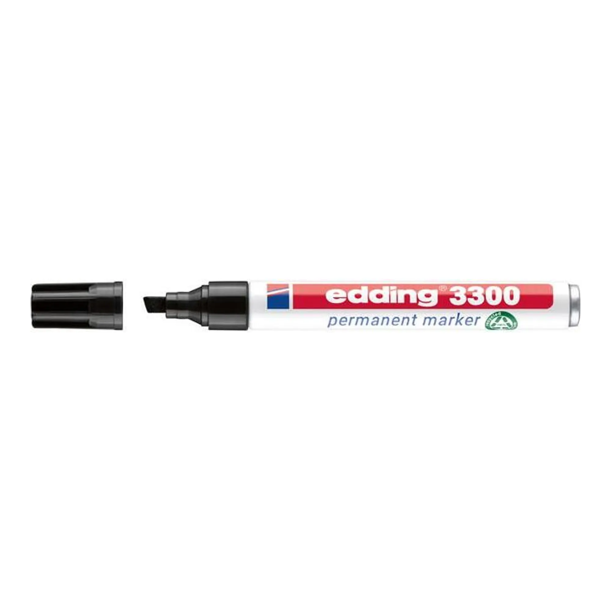 Edding Permanent Marker e-3300 Zwart (10 stuks)