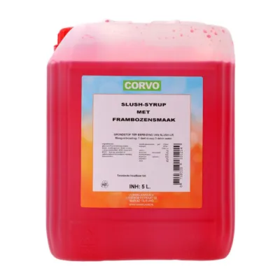 Corvo slushsiroop franboos