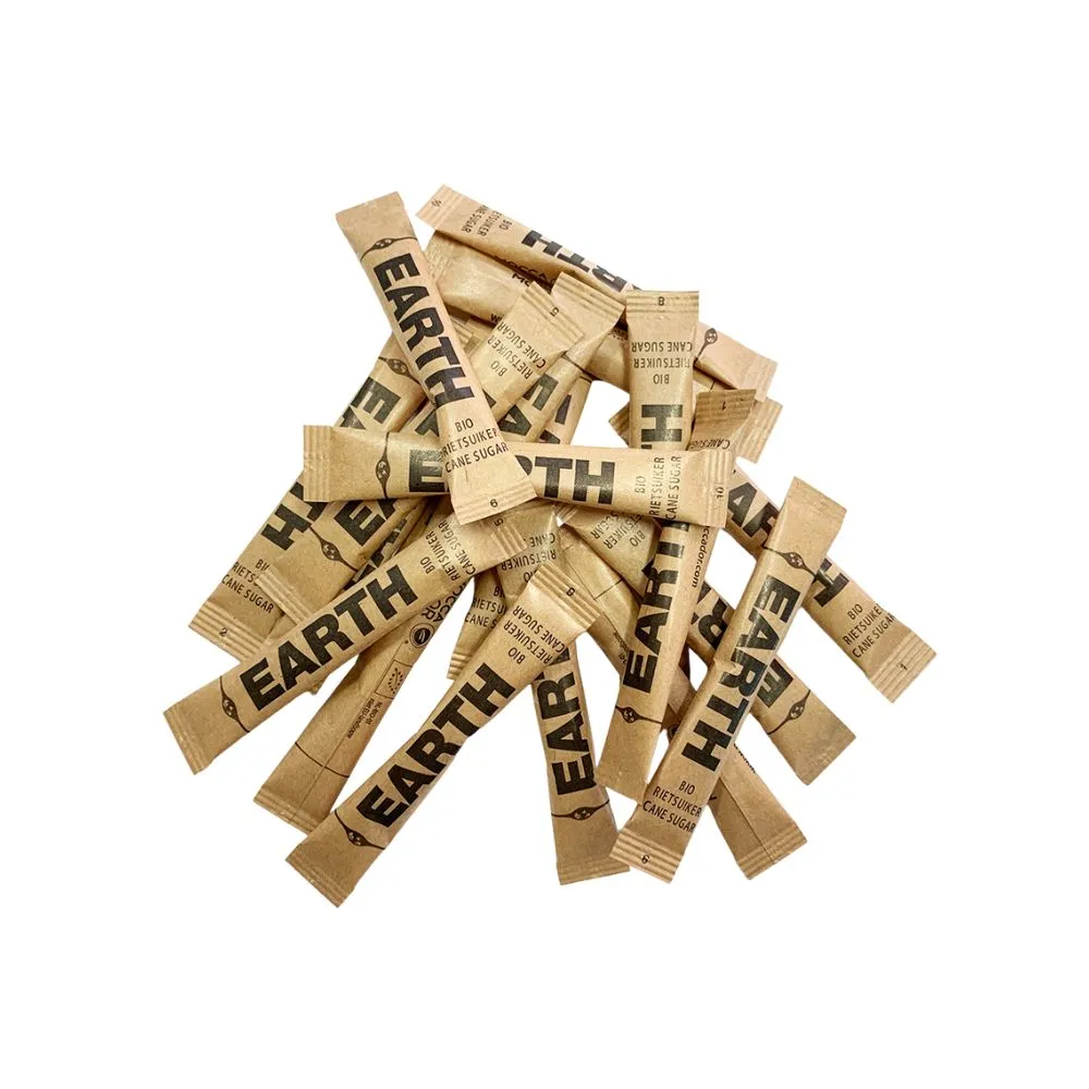 Earth BIO rietsuikersticks (600 stuks) - Afbeelding 2