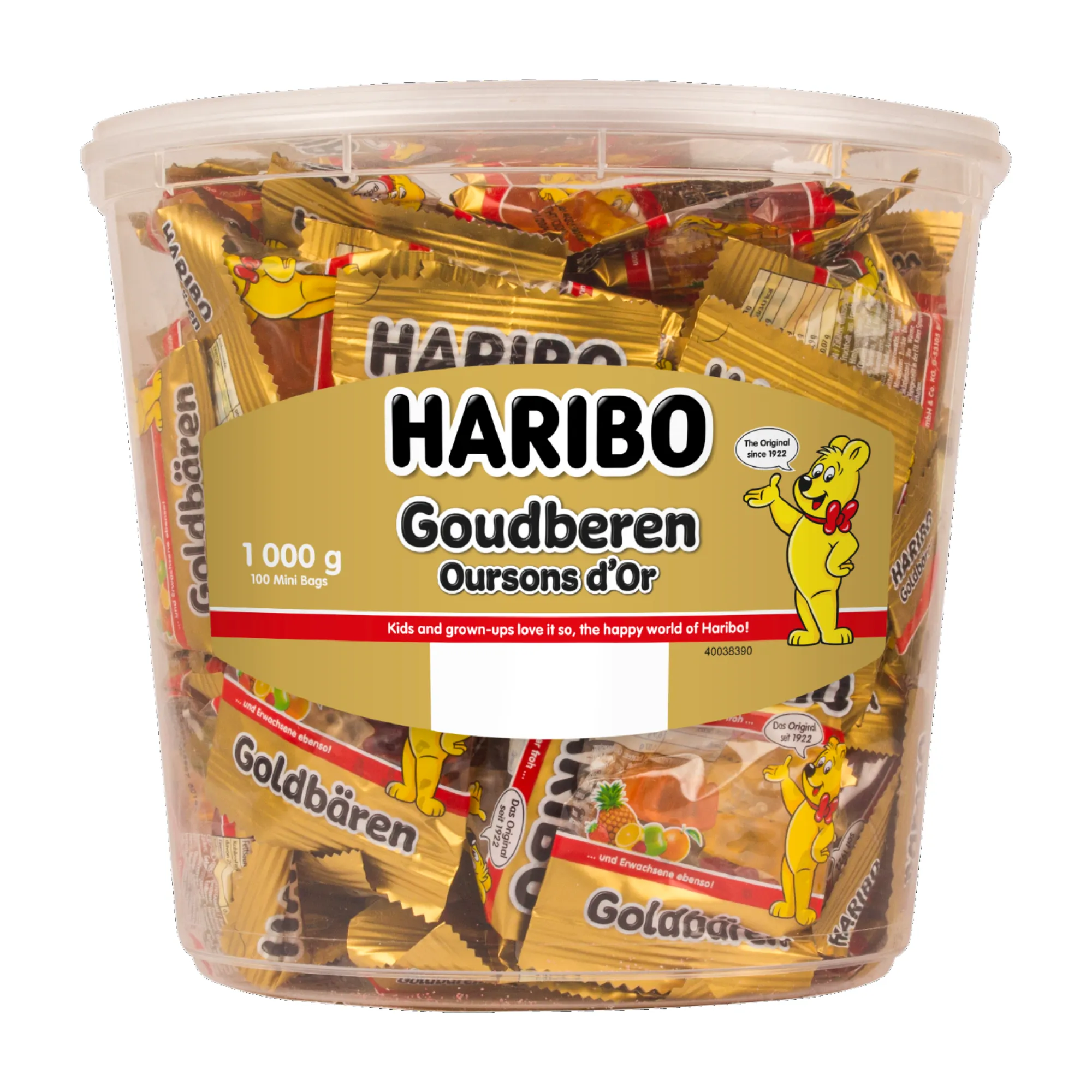 Haribo Goudberen Zakjes (100 stuks) - Afbeelding 2