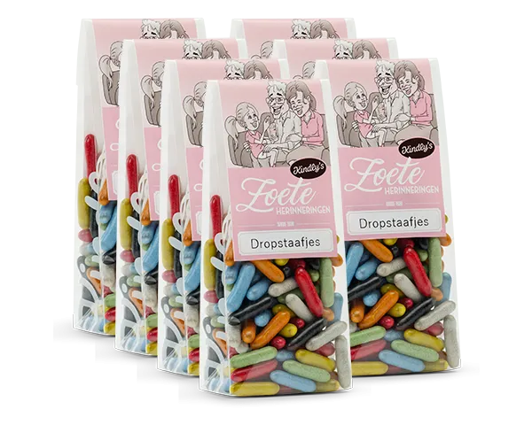 Kindly’s Dropstaafjes (7x 200gr)