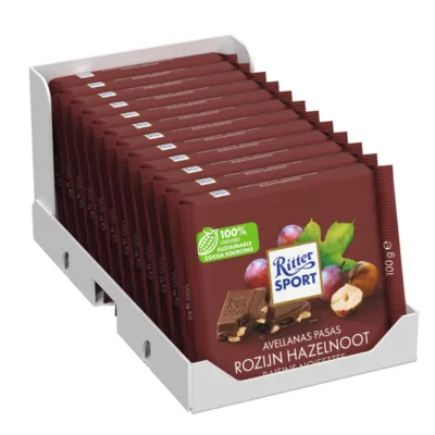 Ritter sport rozijn hazelnoot