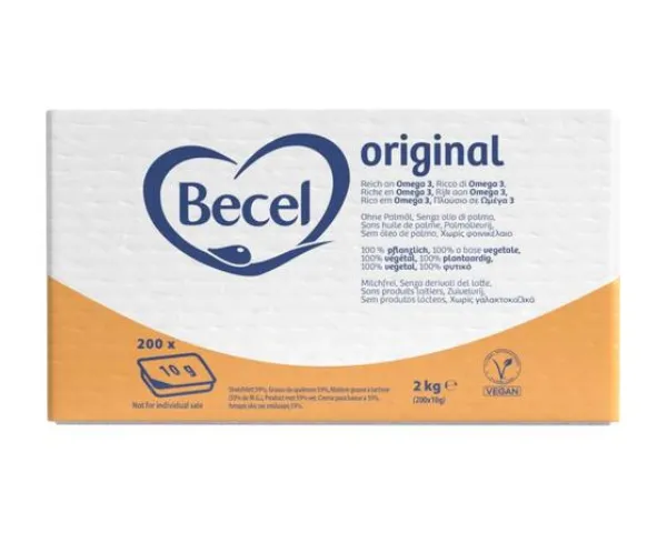 Becel 60% Dieet Kuipjes Mono (200x 10gr) - Afbeelding 3