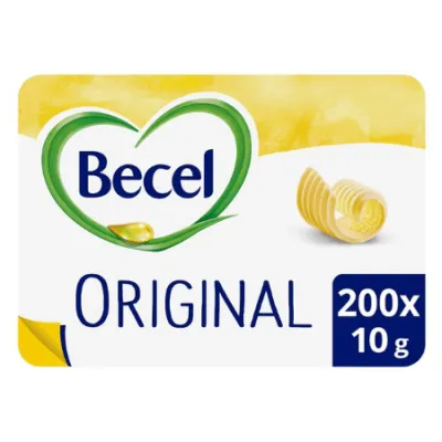 Becel 60% Dieet Kuipjes Mono (200x 10gr)