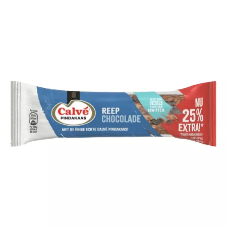 Calve pindakaasreep chocolade (12x 50gr)