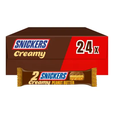 Snickers Creamy Peanut Butter Single (24x 36.5gr)
