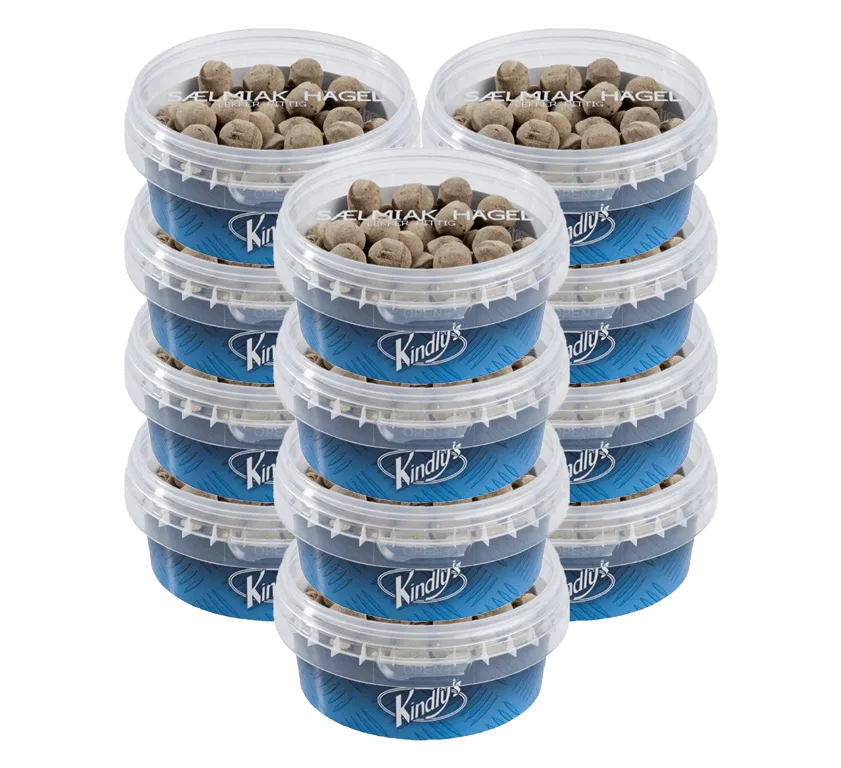 Kindly’s Salmiakhagel Bakje (12x 125gr)