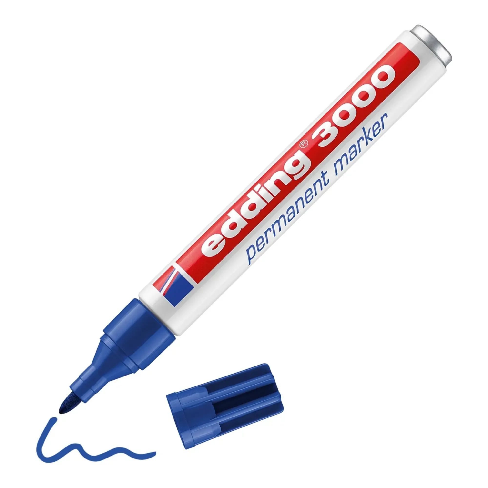 Edding permanent marker 3000 (blauw)