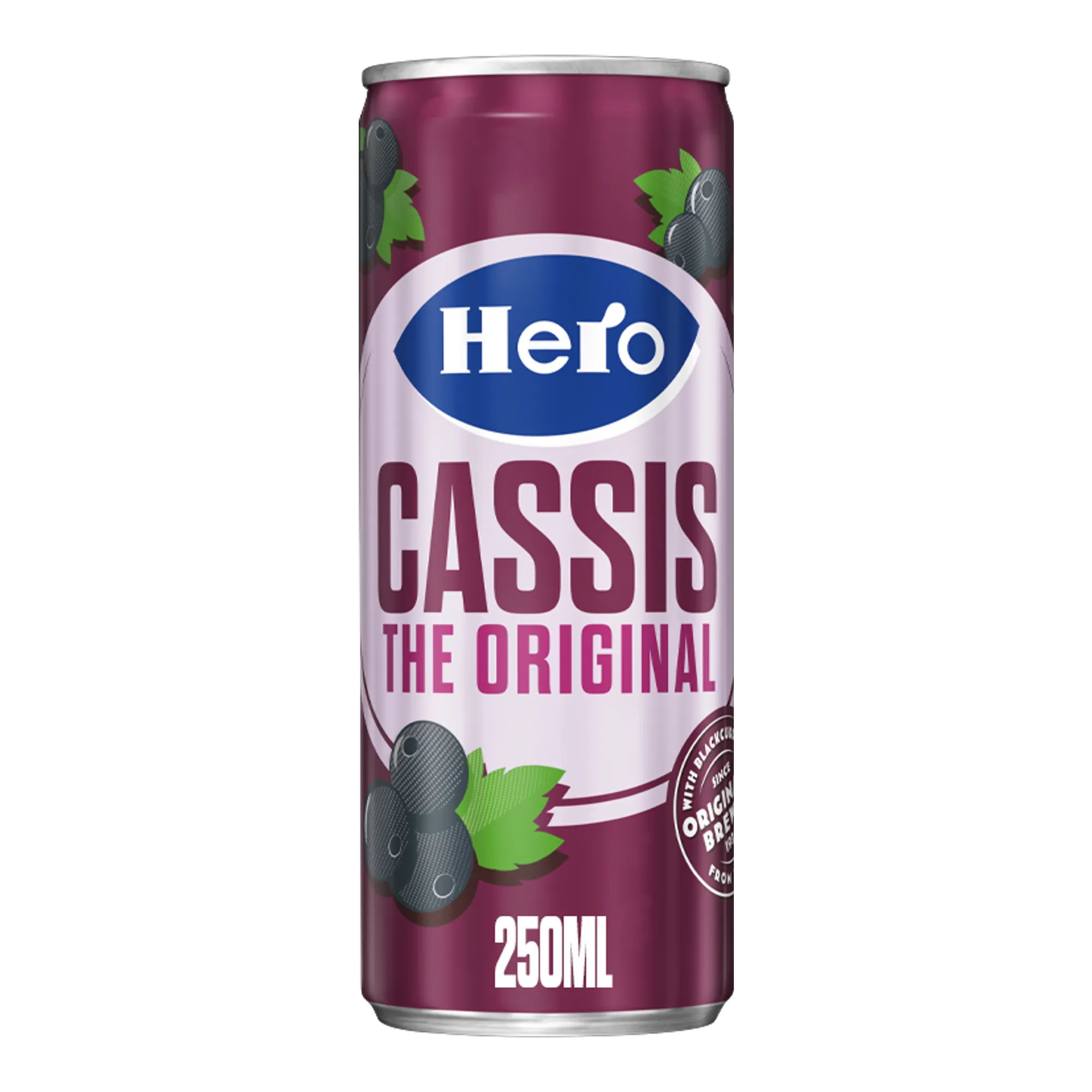 Hero Small Cassis blik (24x 25cl)